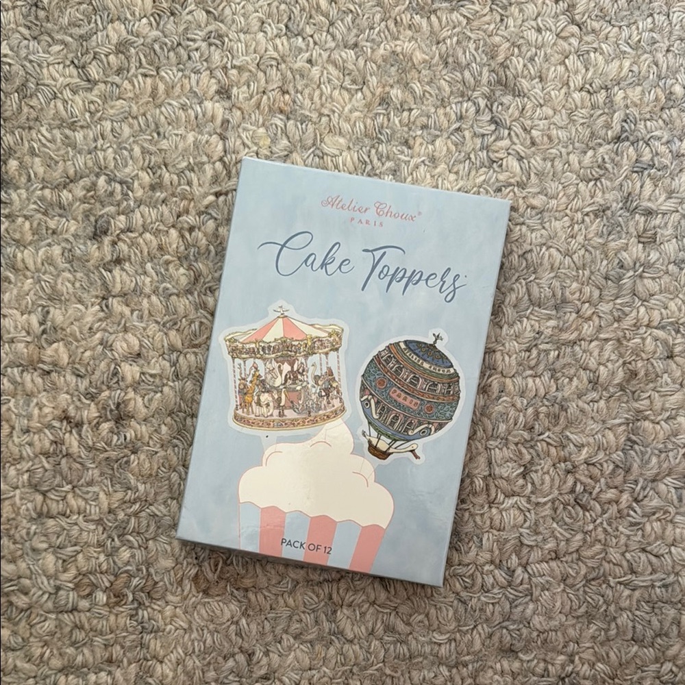 Atelier Choux Cake Toppers